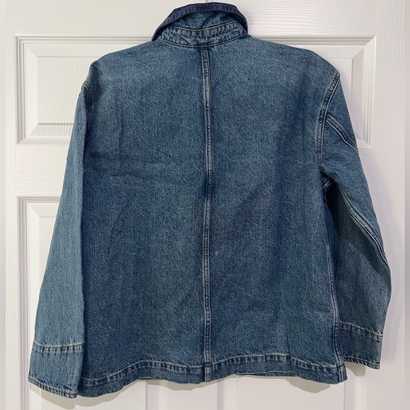 Gap Denim Corduroy Collar Chore Jacket - Picture 7 of 7
